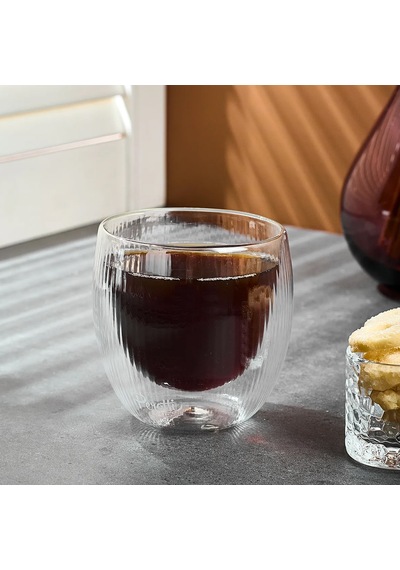 Perotti Lineo Çift Cidarlı Bardak 250 Ml Çok Renkli