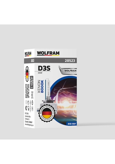 D3s Xenon Ampul Beyaz Işık 12v 35w - Wolfram 28523