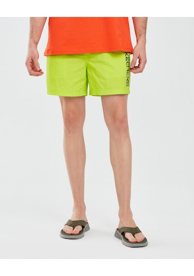 Skechers Swimwear M 5 Inch Swimshort Erkek Yeşil Deniz Şortu S241138-299 Yeşil