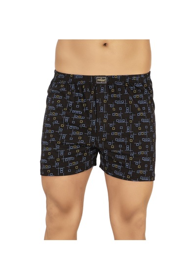 Özkan Underwear Özkan 11810 5'li Paketli Erkek Pamuklu Esnek Yumuşak Desenli Penye Boxer Şort Külot DESENLİ