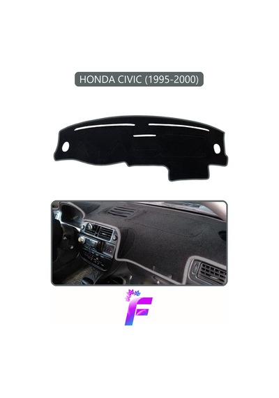 Honda Cıvıc 1995-2000 Uyumlu Torpido Örtüsü Yansıma Önleyici Kolay Montaj Tam Koruma F50