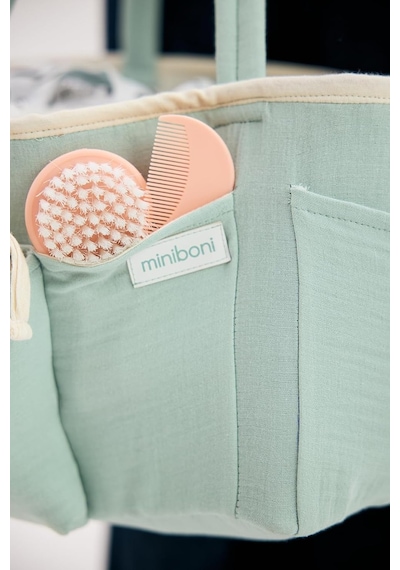 Müslin Anne Organizer Çanta Mint Yeşili Belirtilmemiş