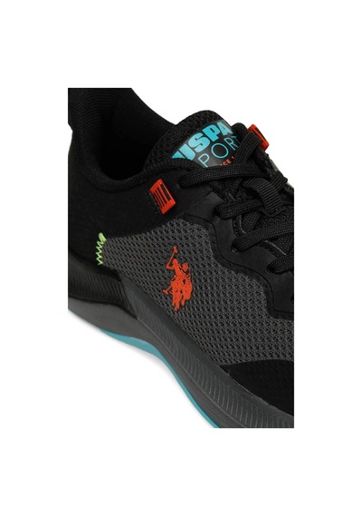 Jump U.s. Polo Assn. 5m Florın Wmn 5fx Ayakkabı Siyah