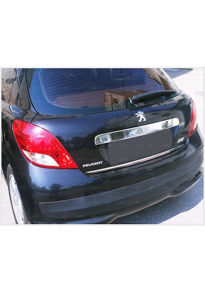 Peugeot 207 Krom Bagaj Alt Çıtası 2006 Üzeri P.Çelik N11.5044