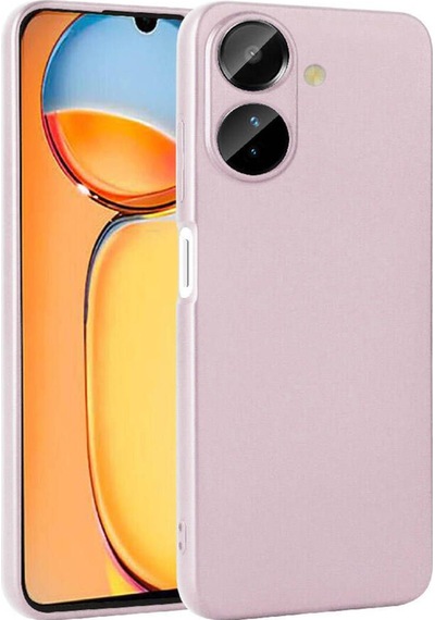 Xiaomi Redmi 13c Kılıf Zore Premier Silikon Kapak Rose Gold