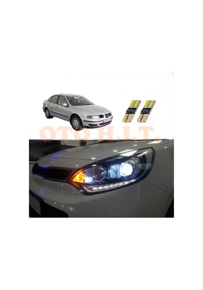 Seat Toledo Uyumlu Park Ampulü Beyaz Led Aydınlatma Ampulü Canbus'li