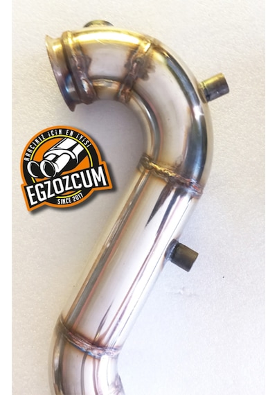 Ford Courier Transit Uyumlu 2017-2019 Downpipe