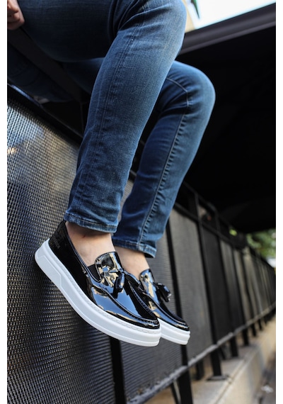 Ch127 Rbt Loafer-x Erkek Ayakkabı Sıyah Siyah