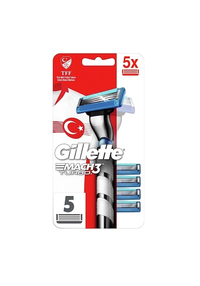 Gillette Mach3 Turbo 5 Up 3D Motion Tıraş Makinesi