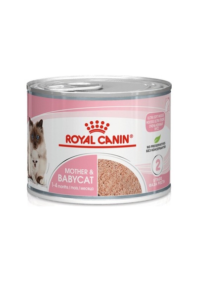 Mother&babycat - Kuru Kedi Maması 4 Kg + Yaş Mama 195 Gr + Saklama Kabı