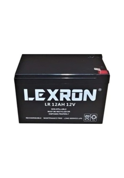 Lexron 12ah 12v Kuru Akü