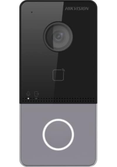 HIKVISION DS-KV6113-WPE1 VİLLA TİPİ TEK BUTON DIŞ ÜNİTE (ZİL PANE