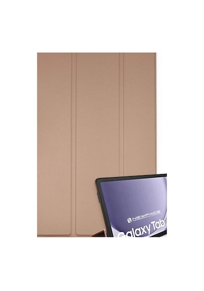 Samsung Uyumlu Galaxy Tab A9 Plus Kılıf Tablet Smart Kılıf - Rose Gold Evimdeyokyok
