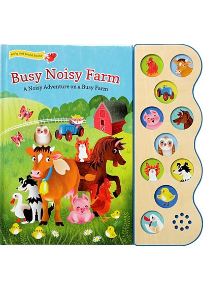Busy Noisy Farm 10 Farmyard Animal Sounds Cottage Door Press