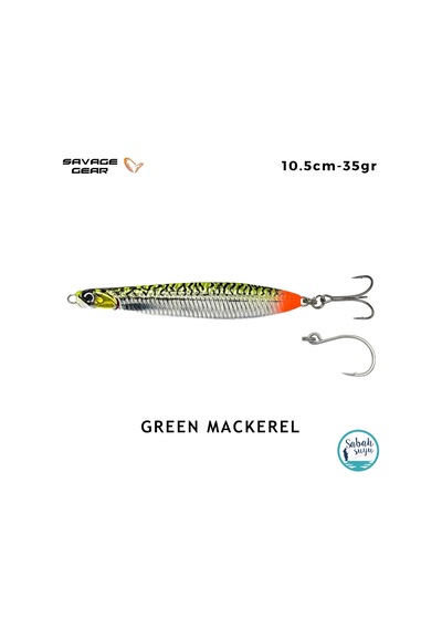 Savage Gear Surf Seeker 10.5cm 35gr Kaşık Yem Green Mackerel