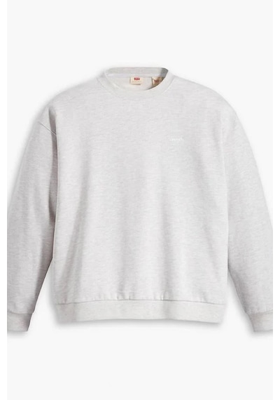 Levi's Oversize Basic Yuvarlak Yaka Gri Kadın Sweatshirt - A5942-0006-11542 Siyah