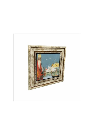 Venedik Görseli Baskılı Taş Tablo 25x25 765