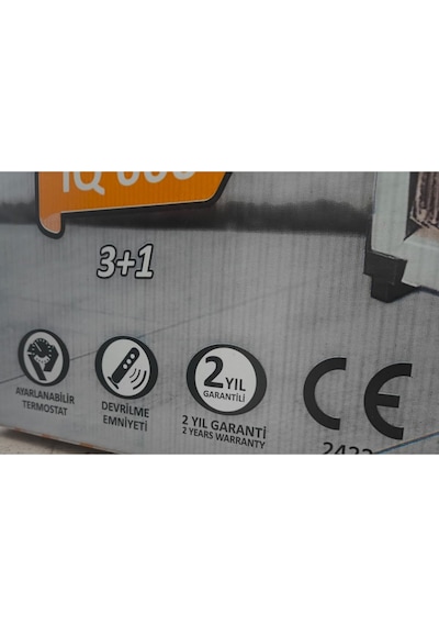 Bihayal 2800wat 3+1 Çubuk Devrilme Emniyetli Termostatlı Elektrikli Soba/ Elektrikli Isıtıcı