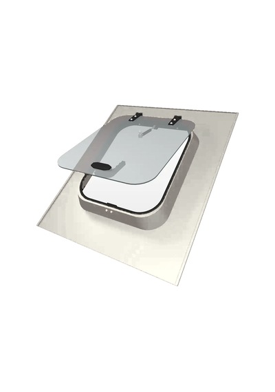 Çatı Plus Kiremit Çatı Çıkış Kapağı 48×58 cm R9002