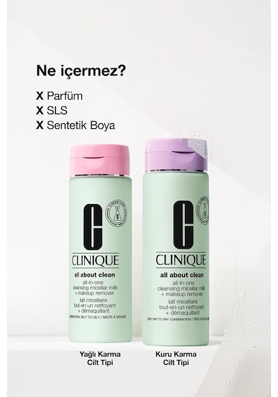 Clinique All About Clean Micellar Makyaj Temizleyici 200 ML