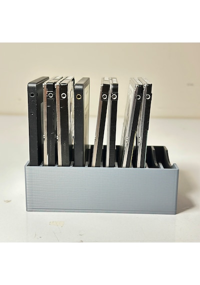 10'lu Harddisk, Ssd, Hdd 2,5 İnç Saklama Kutusu