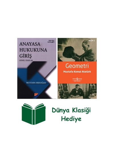 Anayasa Hukukuna Giriş + Geometri + Dünya Klasiği Hediye