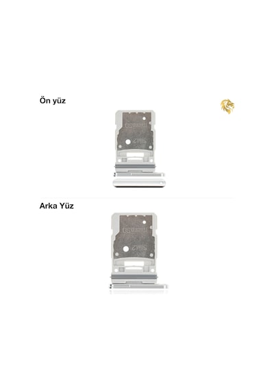 Samsung Galaxy S20 Fe İle Uyumlu Sim İç Yuvası Çiftli Beyaz Çiftli Sim Yuvası İkili Sim Tepsisi Çift