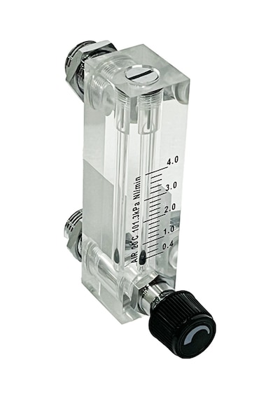 Debimetre - Ayar Vanalı -debi Ölçer - Şamandıralı - Lzm Gaz 0,4 4 L/dk