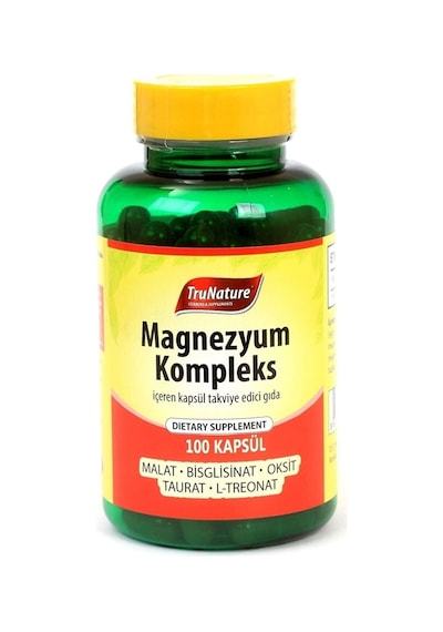 Trunature Magnezyum Malat+bisglisinat+taurat+l-treonat+oksit 100