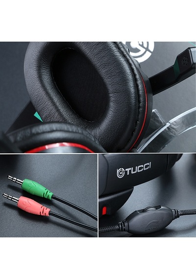 Sones Tuccı X6 Süper Bas Stereo Pc Oyun Kulaklığı Mikrofonlu