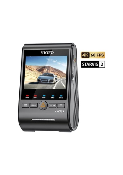 A329 4k Hdr Starvis 2 Sensörlü Wi-fi 6 Ssd Destekli Gps'li Araç Kamerası, A329 Tek Kamera