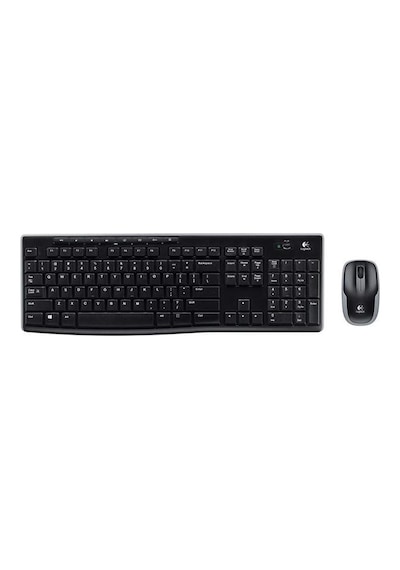 Logitech Mk270 Kablosuz Klavye Set Mm Q Tr Siyah