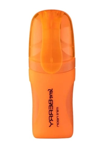 Turuncu Mini Fosforlu Kalem, Ergonomik Tasarım 124-Pembe