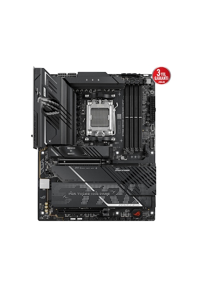Asus Rog Strıx X870e-h Gamıng Wıfı7, 4xddr5, 4xm.2, Dp, Hdmı, Type-c, Pcıe 5.0, Wi-fi 7, Bluetooth V5.4, Am5 Soket Gamın