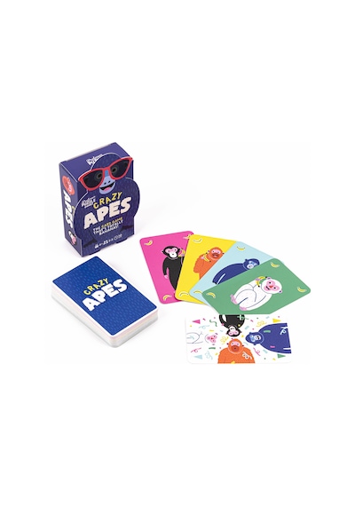 Professor Puzzle - Eşleştirme Kart Oyunu - Crazy Apes