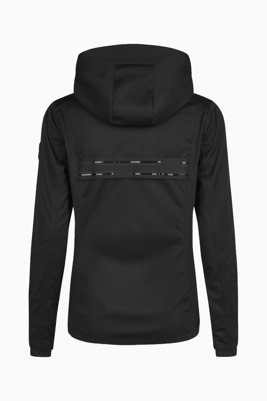 Pikeur Softshell Rainjacket 7047 Su Geçirmez Kapüşonlu Kadın Yağmurluk Siyah