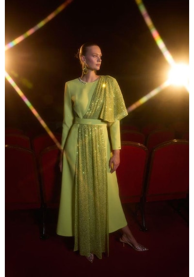 Senna Hazel Dress Mimoza Mor