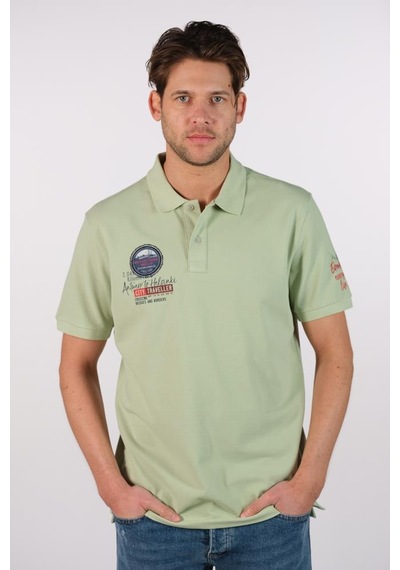 AR-MA Arma Erkek Büyük Beden Polo Yaka Tişört Y22374868701 Yeşil