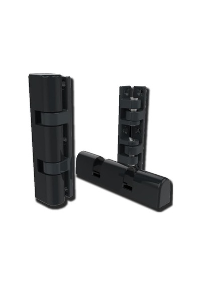 2 Adet 90 Mm Pvc Pimapen Siyah Quick Fast Kapı-pencere Menteşesi