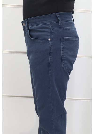 Denim Cartel Dmctekstil Erkek Çizgili Yüksek Bel Rahat Kesim Boru Paça Jean Pantolon Koyu Mavi Denim Cartel Dmctekstil Erkek Çizgili Yüksek Bel Rahat Kesim Boru Paça Jean Pantolon Koyu Mavi
