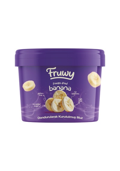 Freeze Dried Muz Kova Dondurularak Kurutulmuş Muz Diğer