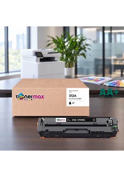 Hp 312a Cf380a Siyah Uyumlu Toner Aa Plus / Color Laserjet Pro Mfp M476dn / M476dw / M476nw