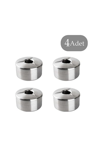 Porsima Large Derin Metal Küllük 4 Lü