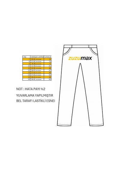 Bulutteks Atiba Okul Keten Pantolon Unisex Siyah Kıyafetleri Üniforması Çocuk Genç