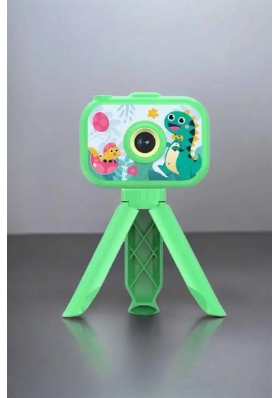 Ayaklı Mini Fotoğraf Makinesi Çocuk Için Eğitici Video Kamera Kopya