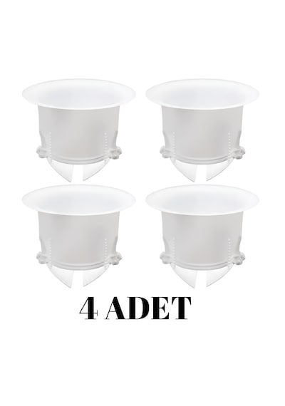 4 Adet Koku Önleyici Wc-matik Sessiz Wc Tuvalet Kapağı