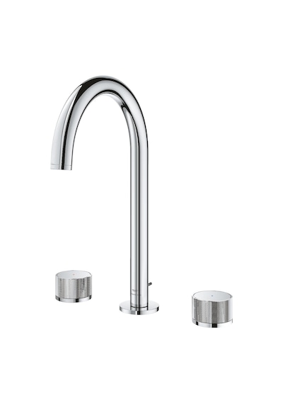 Grohe Atrio Private Collection 3 Delikli Lavabo Bataryası L-Boyut - 20595000 Gümüş