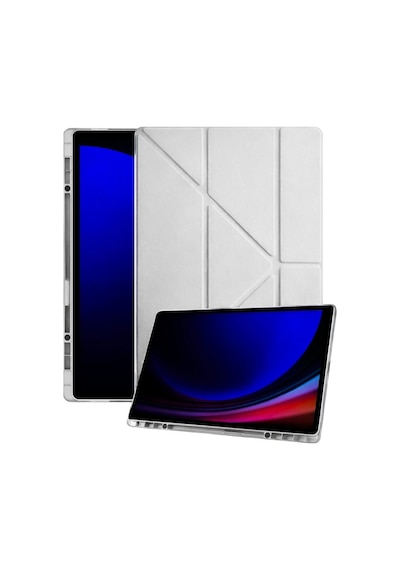 Galaxy Uyumlu Tab A11 Kalemlikli Mars Tablet Kılıfı - Gri
