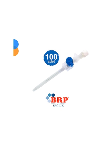 Brp Branül İntraket Mavi 22g - 100 Lü Kutu