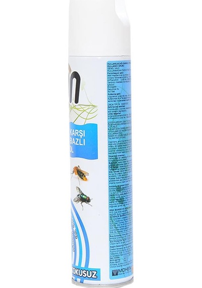 Bion Kara Sivri Sineklere Karşı Su Bazlı Sprey Aerosol 405 Ml Çok Renkli